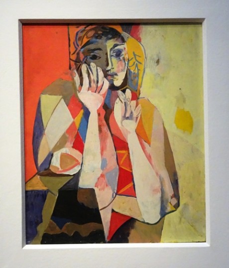 Ist das ein Picasso? Nee, ein früher Willi Sitte "Sich Stützende" von 1957.